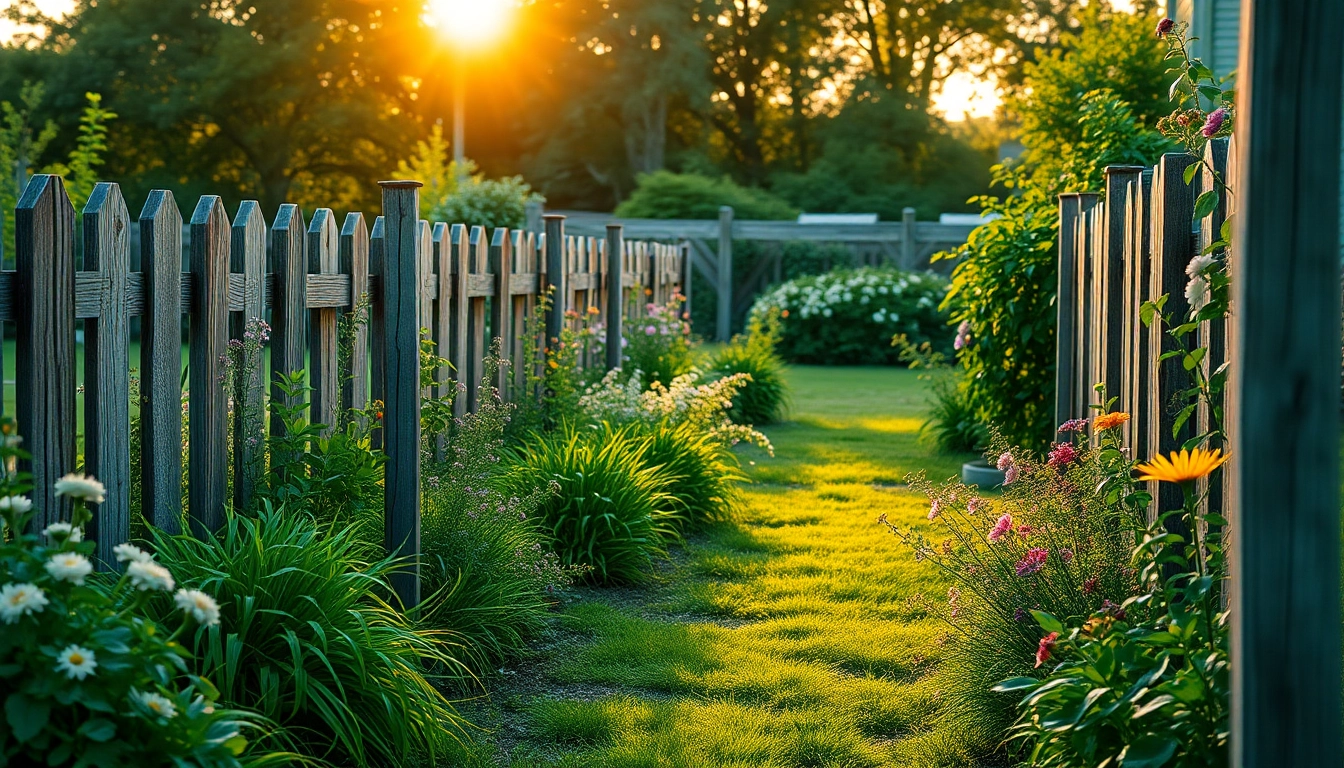 Enhance your garden with expert fencing in Manchester showcasing a beautiful wooden installation.