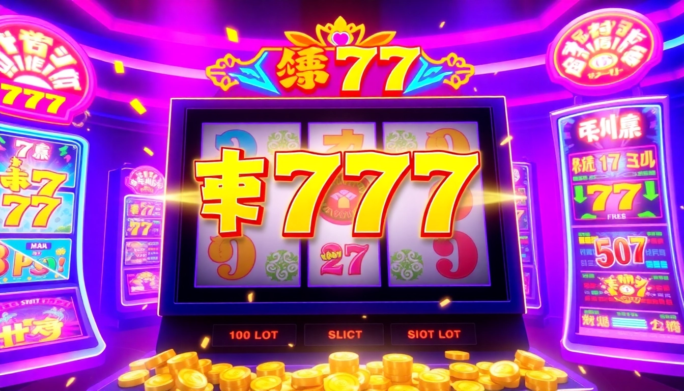 Experience the Thrill of สล็อต777: Your Guide to Top Slots and Winning Strategies