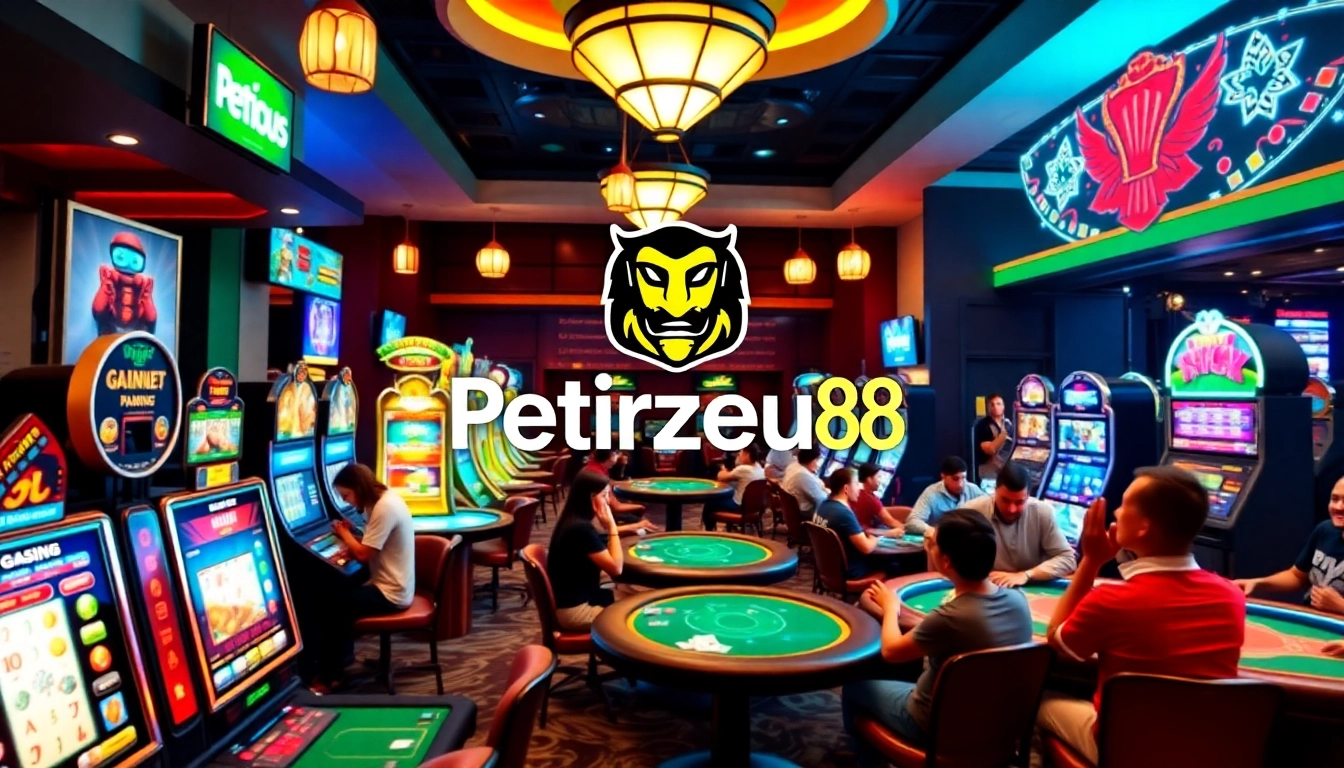 Engage with Petirzeus88's exciting online casino environment featuring dynamic games and players at the forefront.