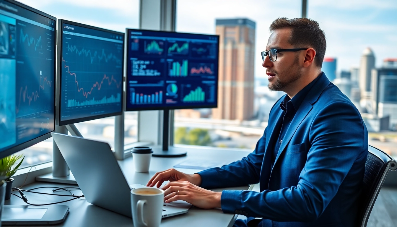 Enhance your Edmonton SEO strategy with focused consultation in a modern office.