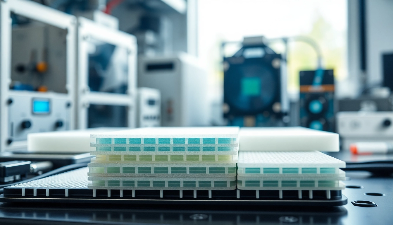 Showcase of thermal management materials emphasizing their use in electronic cooling solutions.