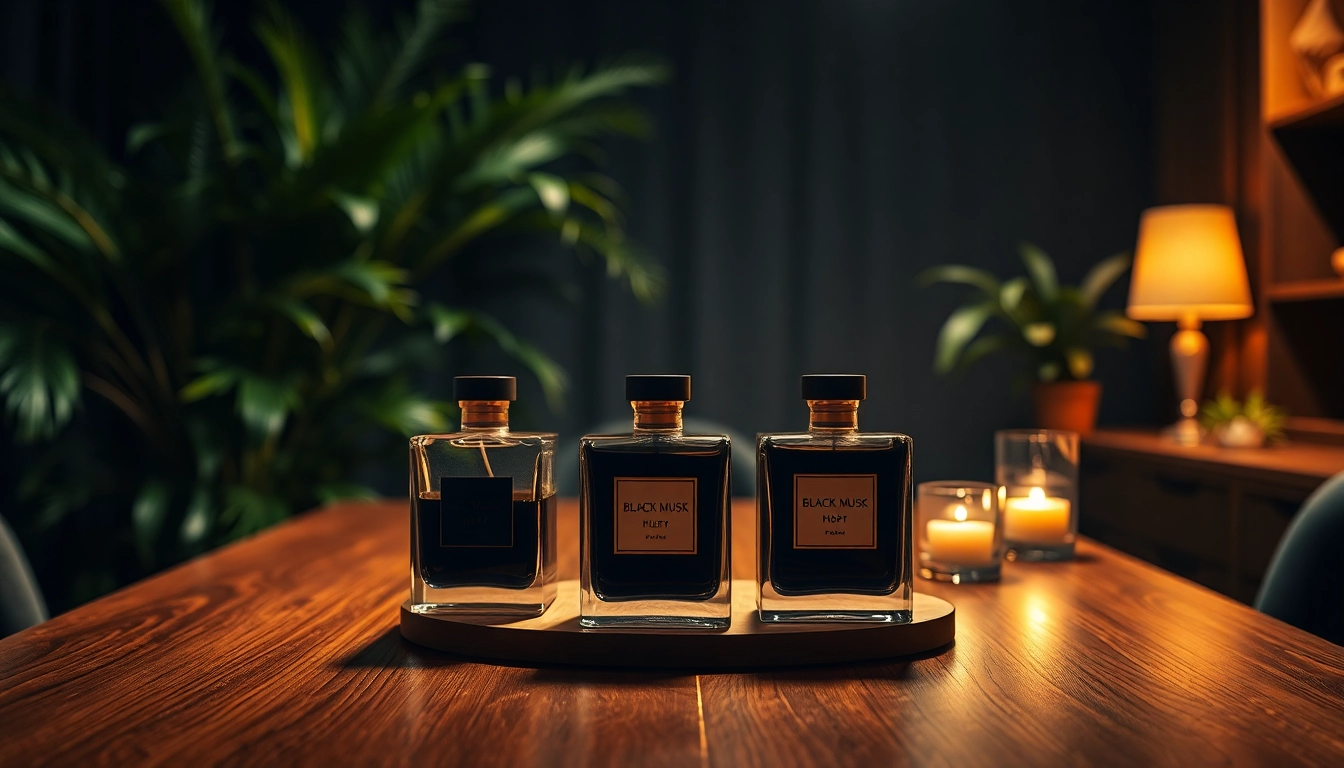 Vaporiser du Black musk pour créer une ambiance envoûtante et sensuelle.