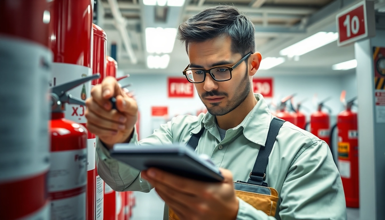 Expert fire extinguisher servicing Birmingham, ensuring safety compliance with thorough inspections.