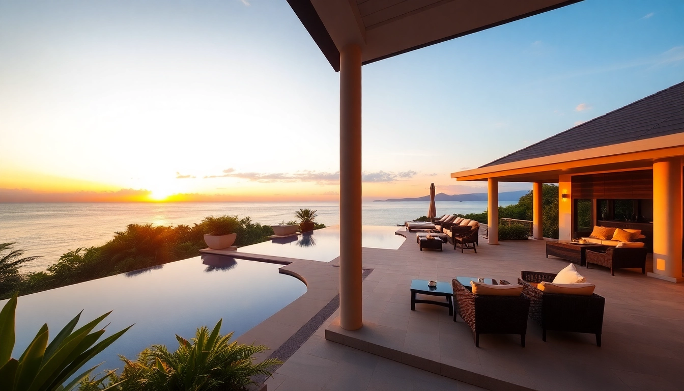 Stunning villa in Phuket showcasing luxury offered by the premier phuket real estate agency.