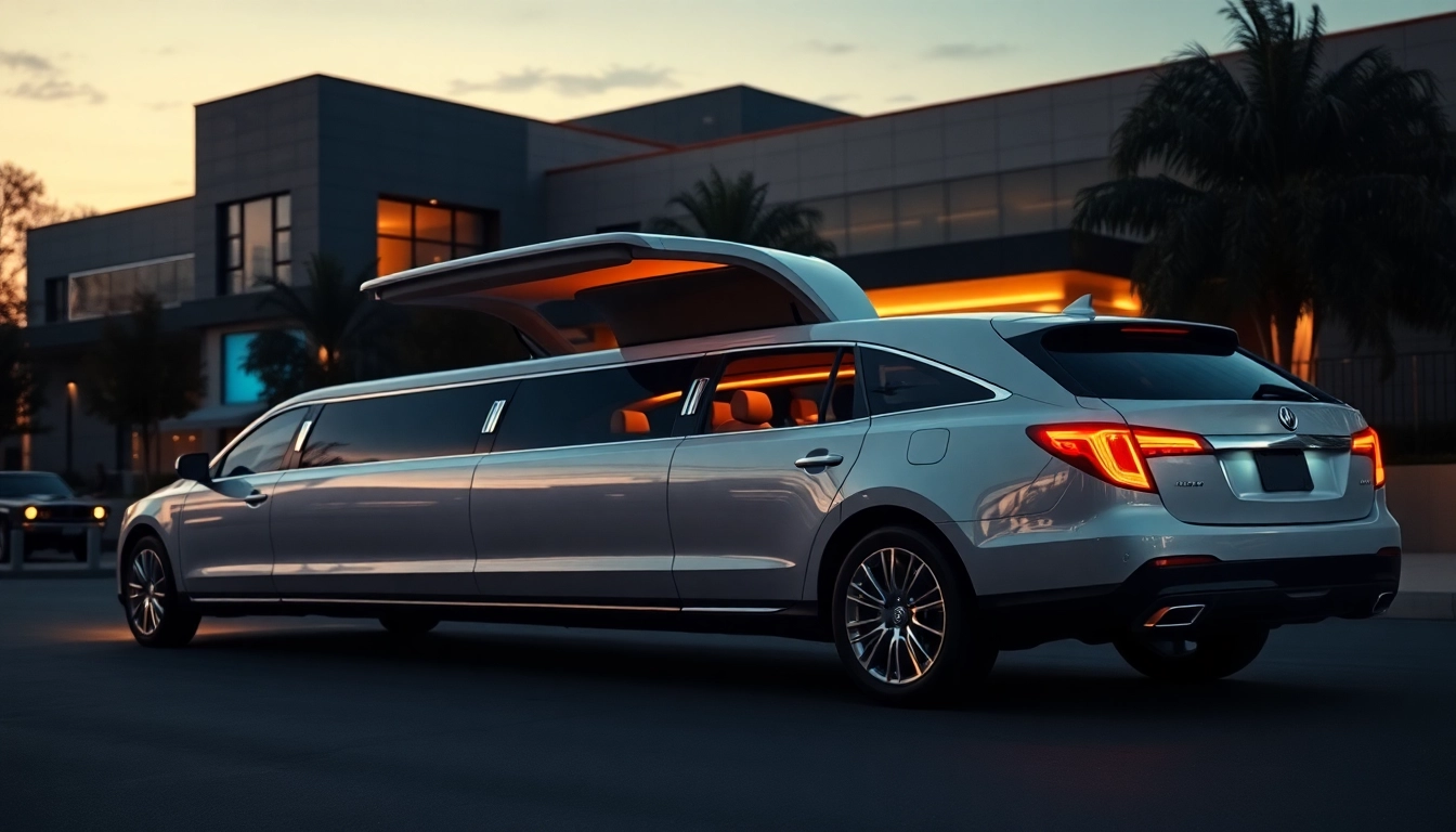 Experience premium car service Atlanta with a stylish limousine showcasing luxury and comfort for your journey.