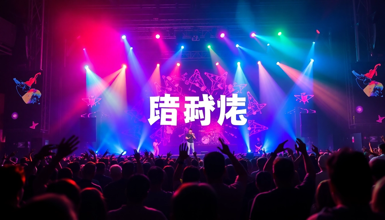 Engage with 汽水音乐官网 at a lively music concert featuring diverse performers and vibrant stage lights.