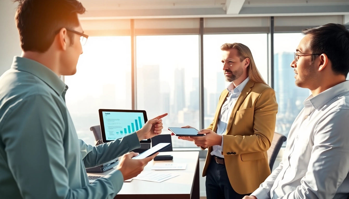Understanding loan principal through expert financial advice in a modern office.