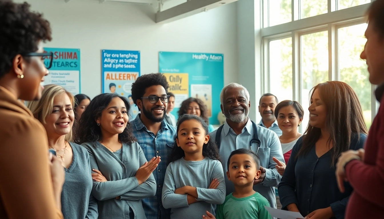Engage with the community at https://thezackyproject.net, raising awareness for asthma and allergies in a warm advocacy setting.
