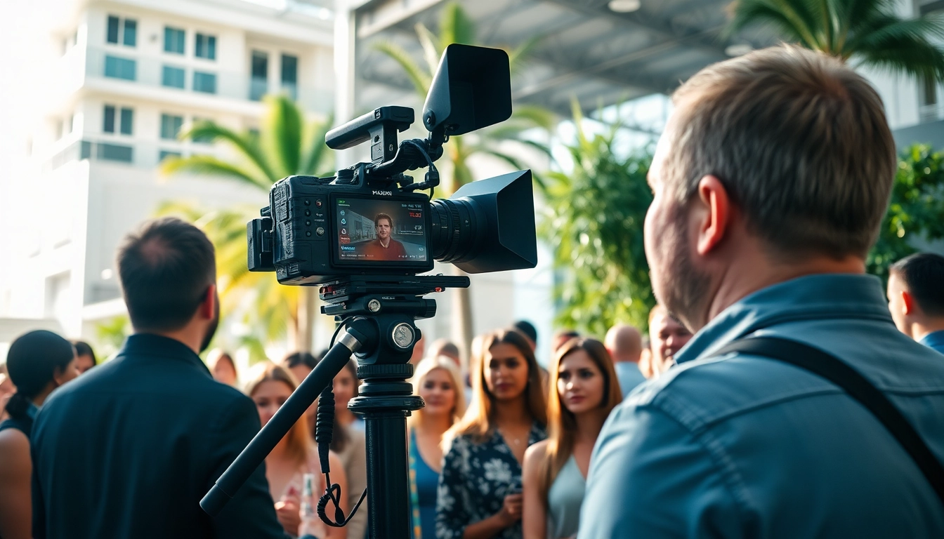 Capture Miami Corporate Event Videography Photography showcasing a vibrant corporate event with professional engagement.