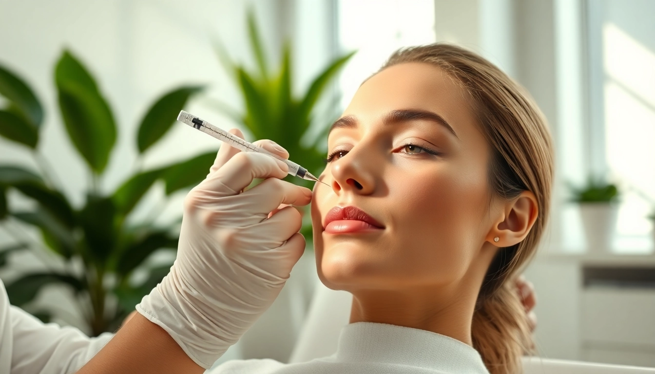 Experience face balancing fillers near me in a modern clinic with a caring professional.