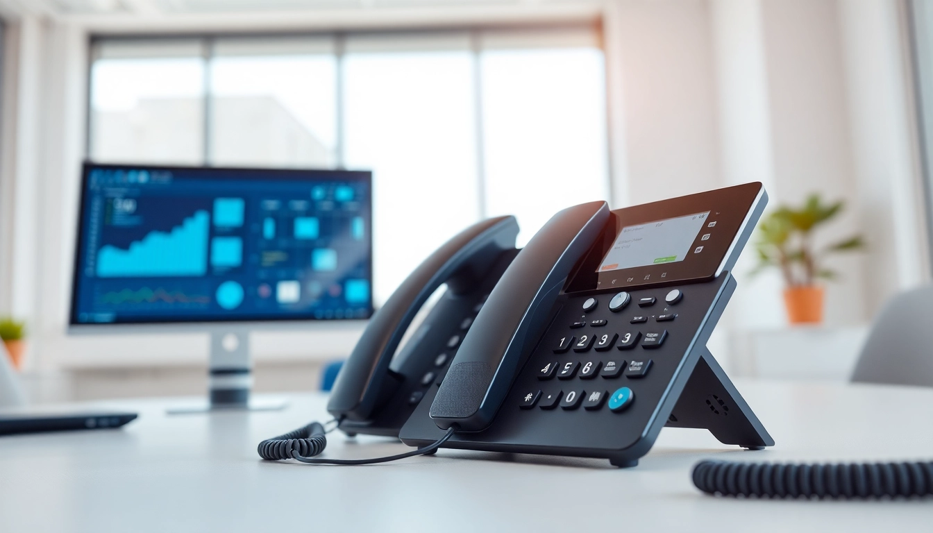 Optimaliseer VoIP telefonie met moderne kantooropstelling en IP-telefoon