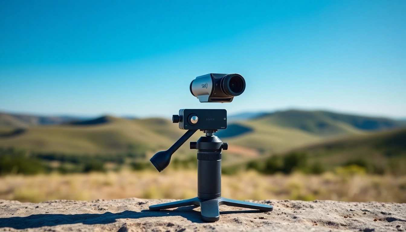 Securely mounted starlink mini mount in a scenic environment with vibrant blues and greens.