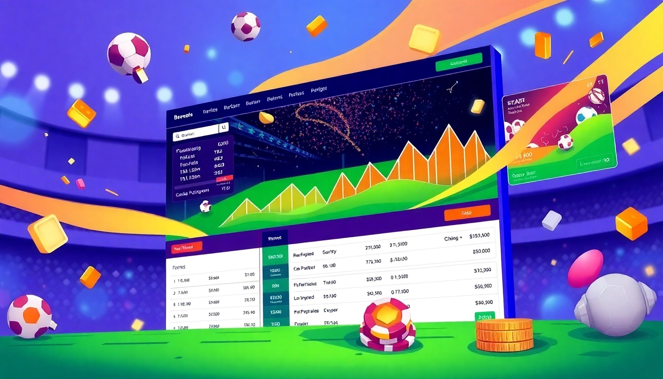 Engaging display of situs judi bola online features showcasing user interaction and appealing design.