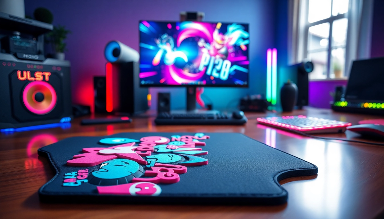 Enhance your gaming experience with a stylish 3D mouse pad featuring vibrant anime designs.