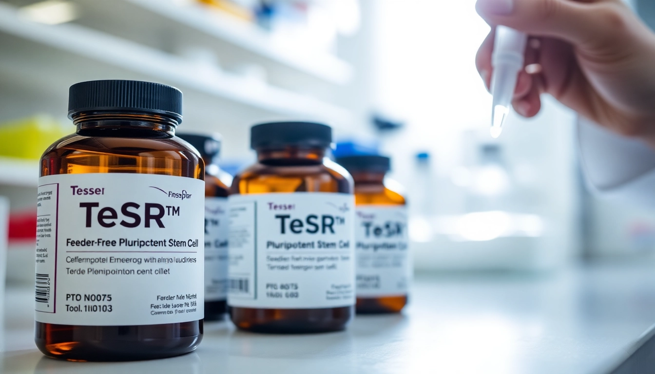 Conduct an all check on TeSR™ stem cell media while preparing for research with precision.