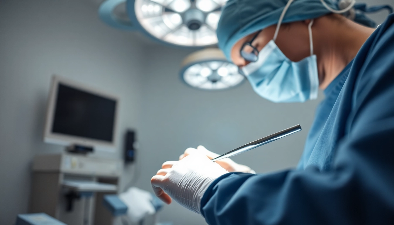 Handchirurgie Braunschweig: chirurg behandelt komplexe Handoperation